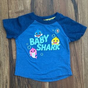 Baby Shark Toddler T-Shirt Size 2T